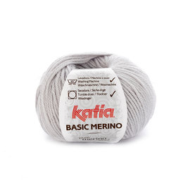 Katia BASIC MERINO 38 Zeer licht grijs bad 91480A