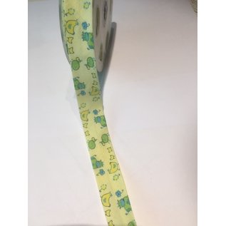 BIAIS FANTASIE 2cm breed 60° wasbaar boerderijdieren per meter