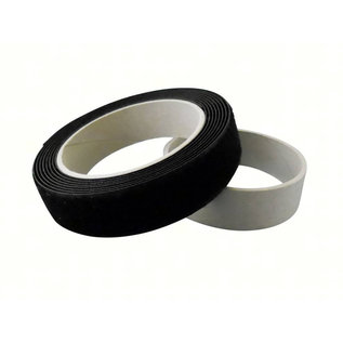 Klittenband zwart om te naaien loop 3cm per meter