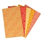 Stof Tissu de Marie Fat quarter bundles 5x 50x57cm 60° wasbaar Amoureus Amber