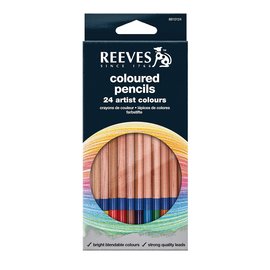 Reeves Coloured pencils 12 artist colours