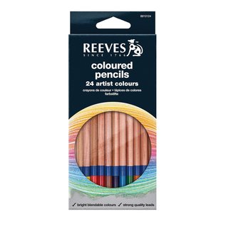 Reeves Coloured pencils 12 artist colours