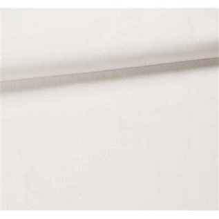 100% katoen 160cm breedte wit geschikt voor mondmaskers PER METER