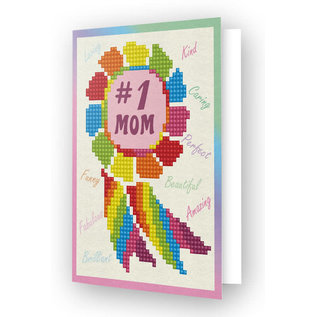 Diamond Dotz Card, Number 1 Mom