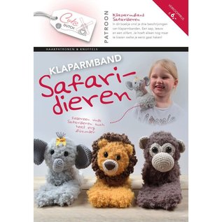 Patroonboekje Klaparmband Safari-dieren