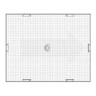 PixelHobby Pixels basisplaat groot 40x50 pixels