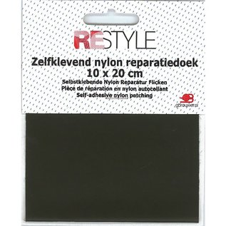 Copy of zelfklevende nylon reparatiedoek groen