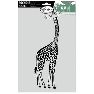 Sjabloon Deco 20x30cm Giraf
