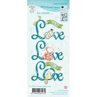 LeCrea'Combi Stamps Love