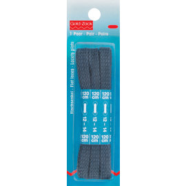 prym Platte veters 8mm 120cm Marine blauw