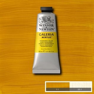 Winsor&Newton, Galeria Acrylic, Transparent Yellow, 60ml