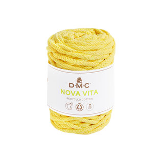 DMC Nova Vita 12 250g 091 geel Recycled Cotton bad 081