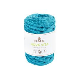 DMC Nova Vita 12 250g 072 blauw Recycled Cotton bad 071