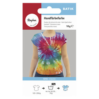 Rayher BATIK verf Tie-Dye Turquoise 10gr.