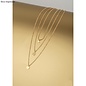 Rayher Metalen mini hanger levensboom, 10mm ø, goud