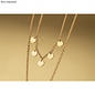 Metalen hangertjes schijven 3mm+8mm 6st.