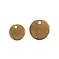 Metalen hangertjes schijven 3mm+8mm 6st.