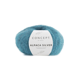 Katia Alpaca Silver 25g 266 turquoise bad 09719