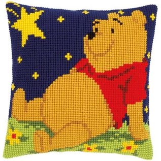 Kruissteekkussen Disney Winnie the Pooh 40x40cm