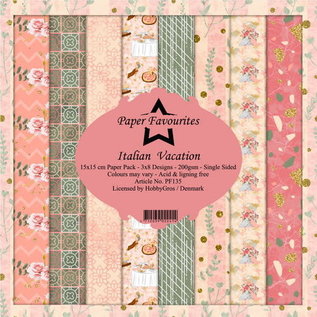 Dixi Paper Pack 15x15cm Italian Vacation