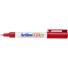 Artline: Permanente Marker "725N" extra fijne punt, 0.4mm - Rood