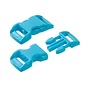 Clips 11-14mm Turquois 10st.