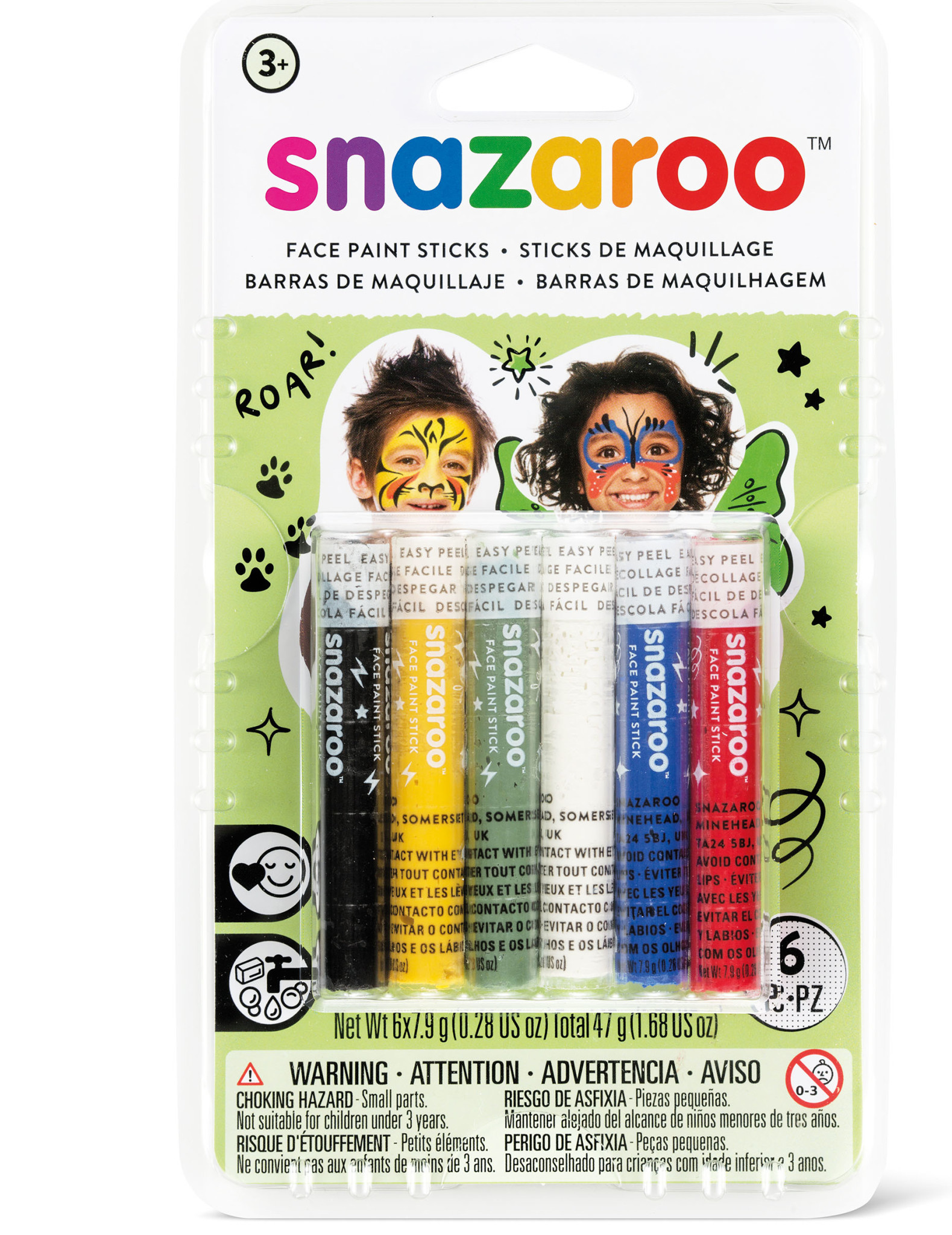 Snazaroo Schmink Stift Roar Maxime S Hobby Leroux Bvba