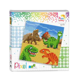 pixel set - Dino's