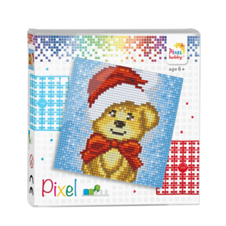 pixel set - Kerstbeertje