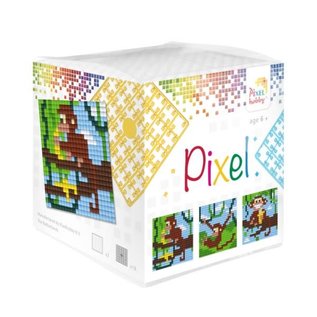 Pixelpakket 3-pack - Aapjes