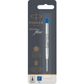 Parker Quinkflow Balpen Navulling Blauw - Met fijne punt 0,8 mm