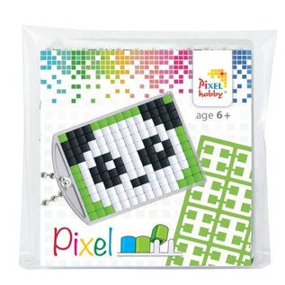 Pixel sleutelhanger starterset Panda