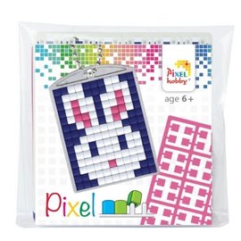 Pixel sleutelhanger starterset konijn