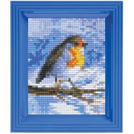 Pixelpakket - Roodborstje met 41 pixelmatjes