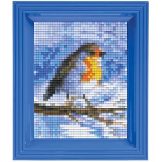 Pixelpakket - Roodborstje met 41 pixelmatjes