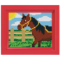 Pixelpakket paardje