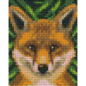 Pixelpakket met kader Vos