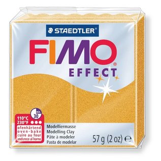 Fimo Effect boetseerklei 57g. goud