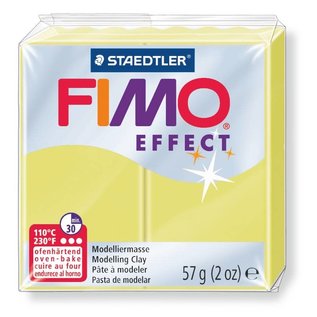 Fimo Effect boetseerklei 57g. Citrine