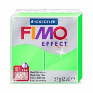 Fimo Effect Neon 57g. groen