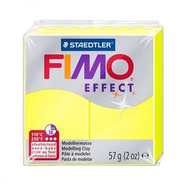 Fimo Effect Neon 57g. geel