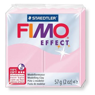 Fimo Effect boetseerklei 57g. Lichtrose