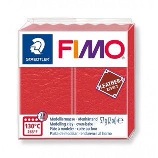 Fimo Leather-effect 57g watermeloen