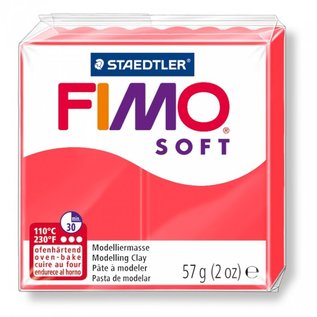 Fimo Soft Boetseerklei 57g. flamingo