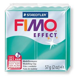 FIMO Effect Boetseerklei 57g. transparant groen