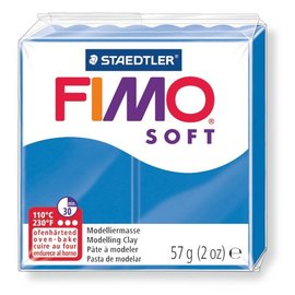 FIMO Soft Boetseerklei 57g. Pasificblauw