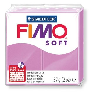 FIMO Soft Boetseerklei 57g. Lavendel