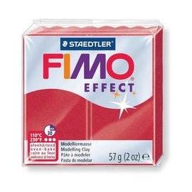 FIMO Effect Boetseerklei 57g. Metallic Robijn