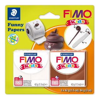 Fimo Kids funny set "Funny Papers"