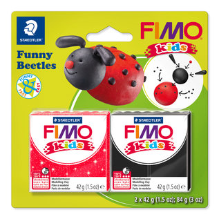 Fimo Kids funny set "Funny Beetles"